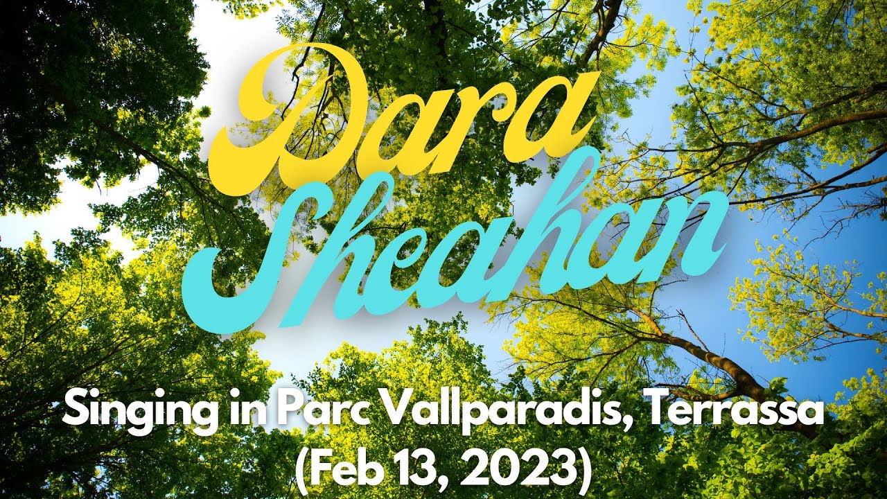 Singing in Parc de Vallparadis in Terrassa (Feb 13, 2023)