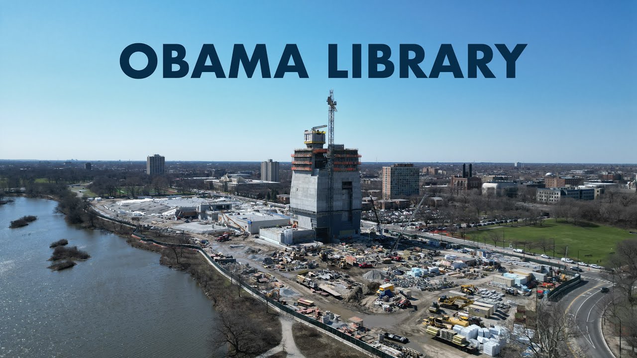Obama Library Under Construction