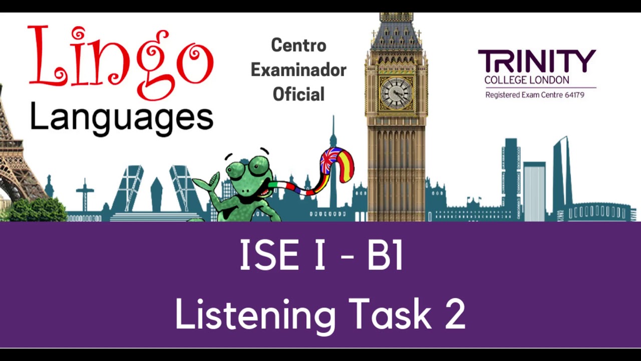 ISE I - Trinity Listening Task 2 (Answers / Questions / Transcript)