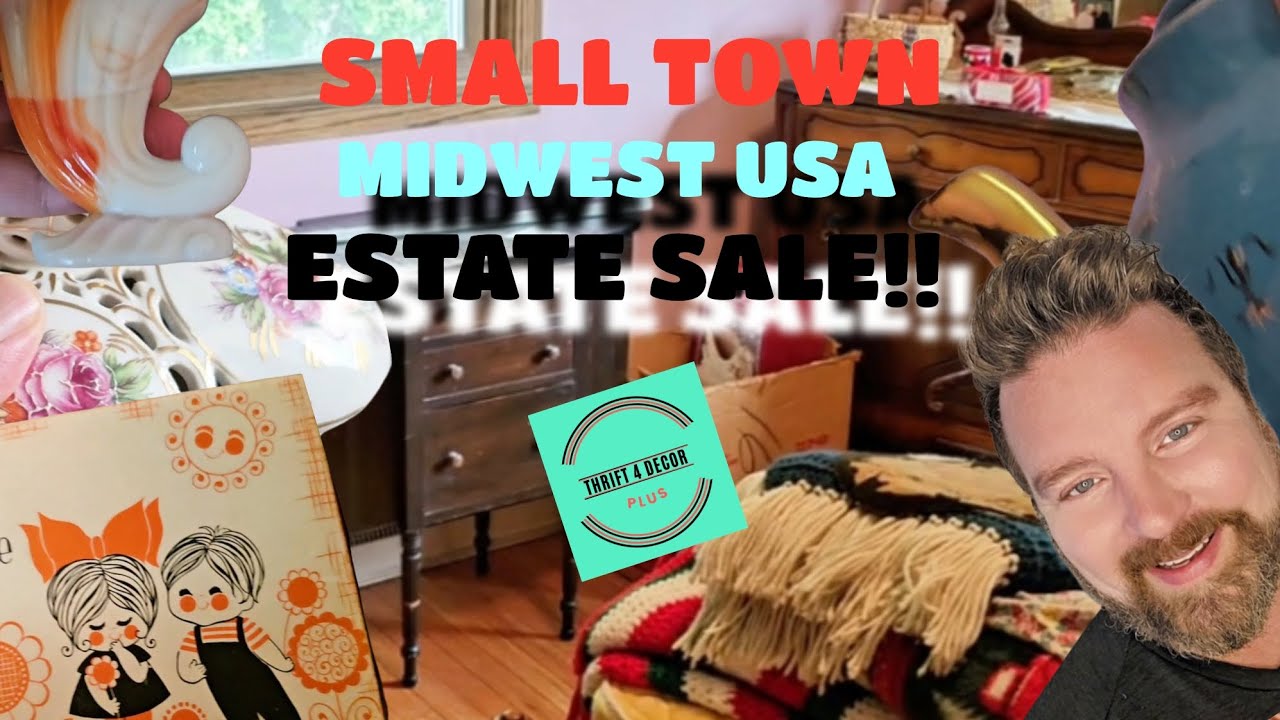 Midwest USA Estate sale! #homedecor #thrifting #vintage #estatesale #collectibles 