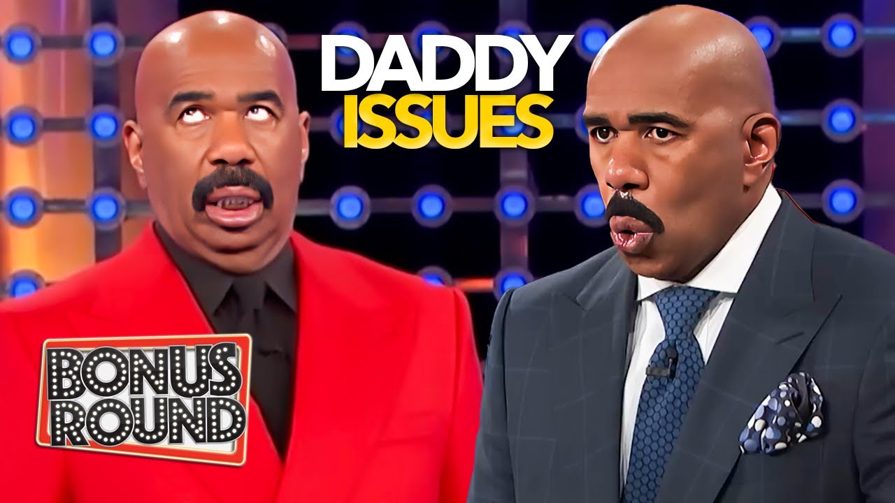 DADDY ISSUES! Funny Family Feud Answers That Made Steve Harvey LAUGH!
