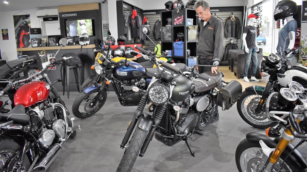 2018 Triumph Street Scrambler Modified VS OLD ONE