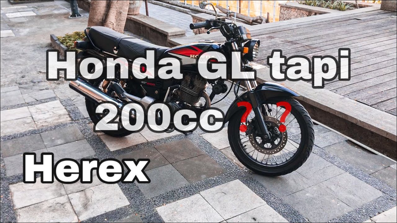 #Bm belajar motor Honda GLpro x Tiger 2007