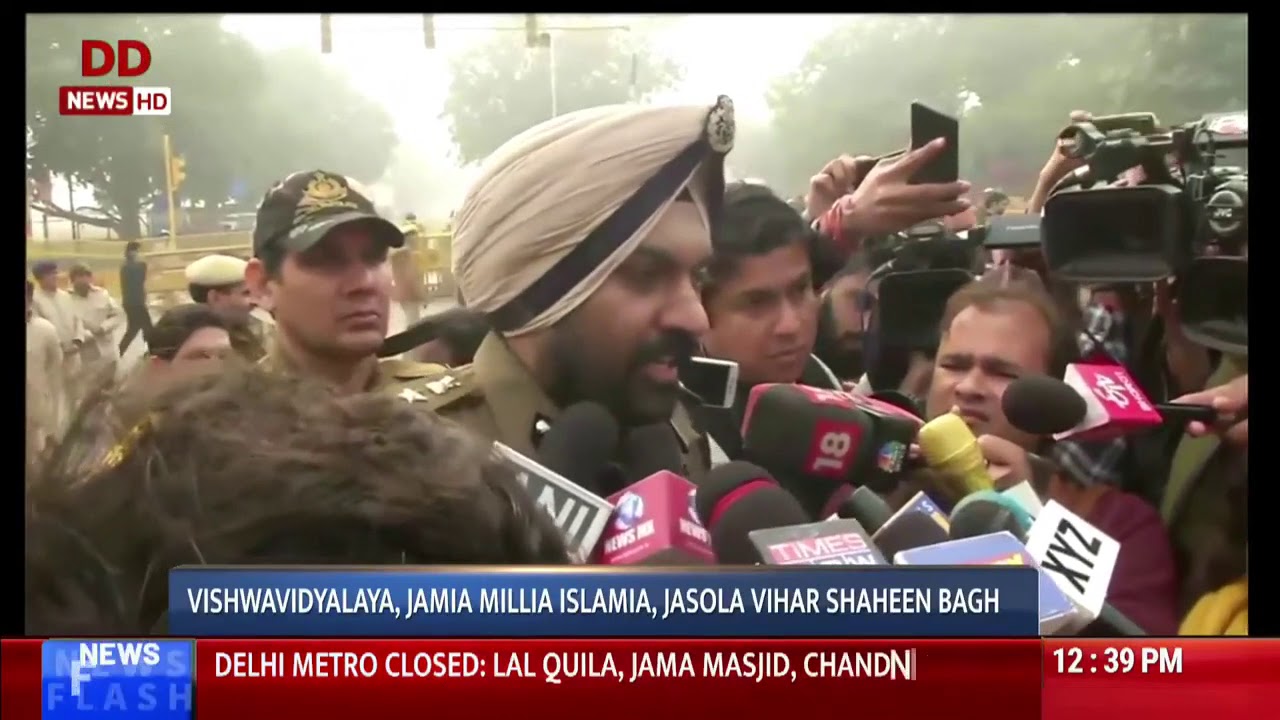 Delhi Police PRO MS Randhawa: We request protest organizers to hold protests at designated places