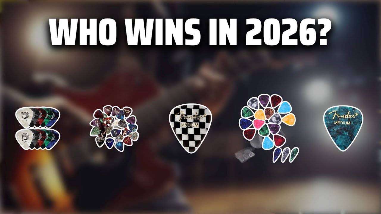 The Top 5 Best Guitar Picks Medium in 2026 - Must Watch Before Buying!