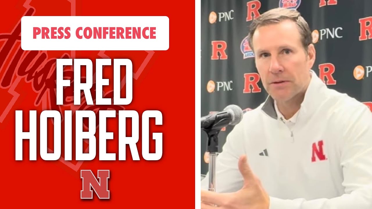 Nebraska Basketball Head Coach Fred Hoiberg reflects on Nebraska&rsquo;s 80-68 win at Rutgers I GBR