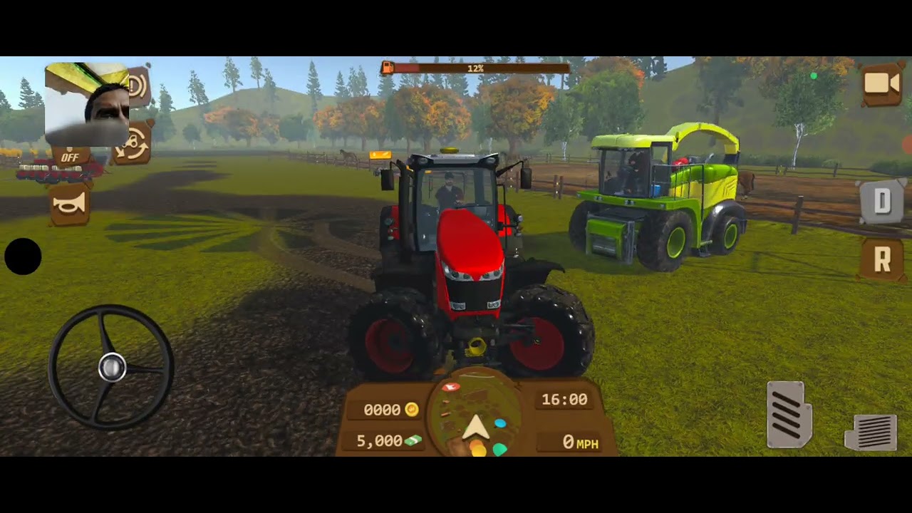 Modern Tractor Farming Driving Simulator 3D - New Tractor Games - Android Gameplay