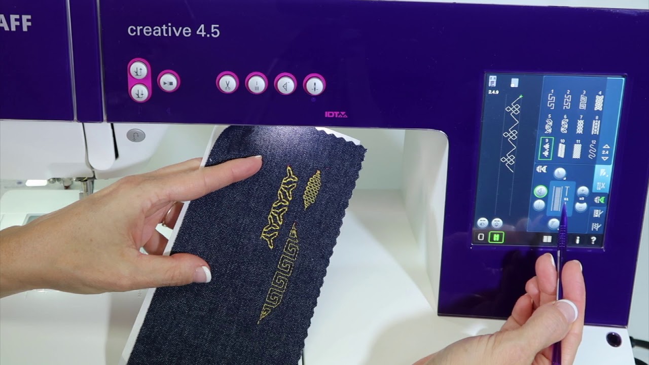 PFAFF creative 4.5 47 Sewing Program