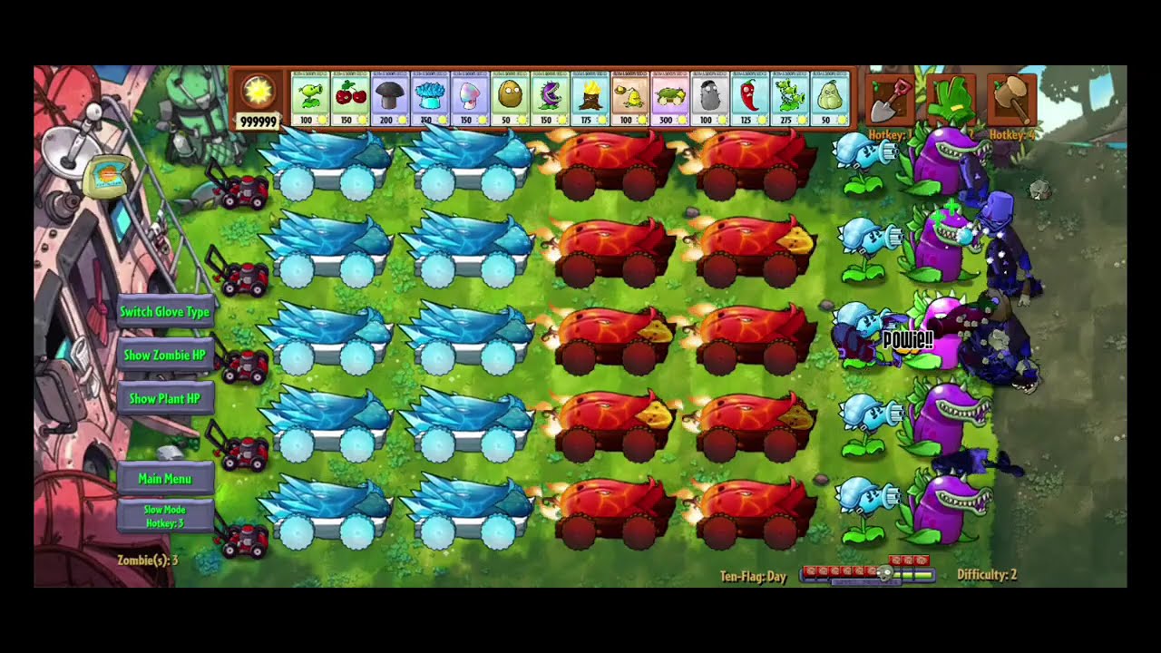 Plants vs Zombies Fusion 3.0.1 Ten-Flag Day gameplay #pvz #gameplay 
