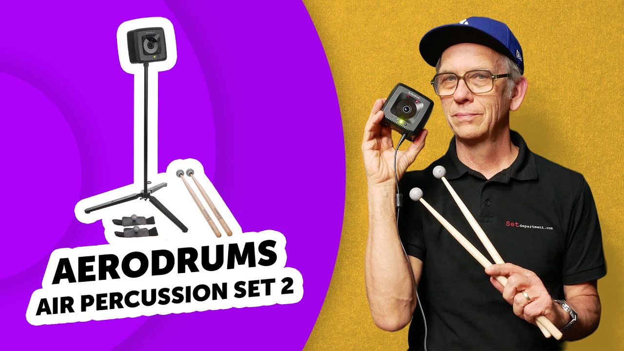 Aerodrums 2 | Invisible Drums, Real Sounds! | Review & Sound Demo