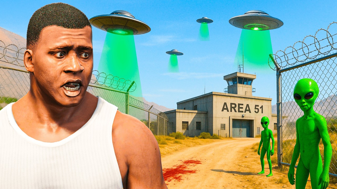 Encontré el AREA 51 en GTA 5...