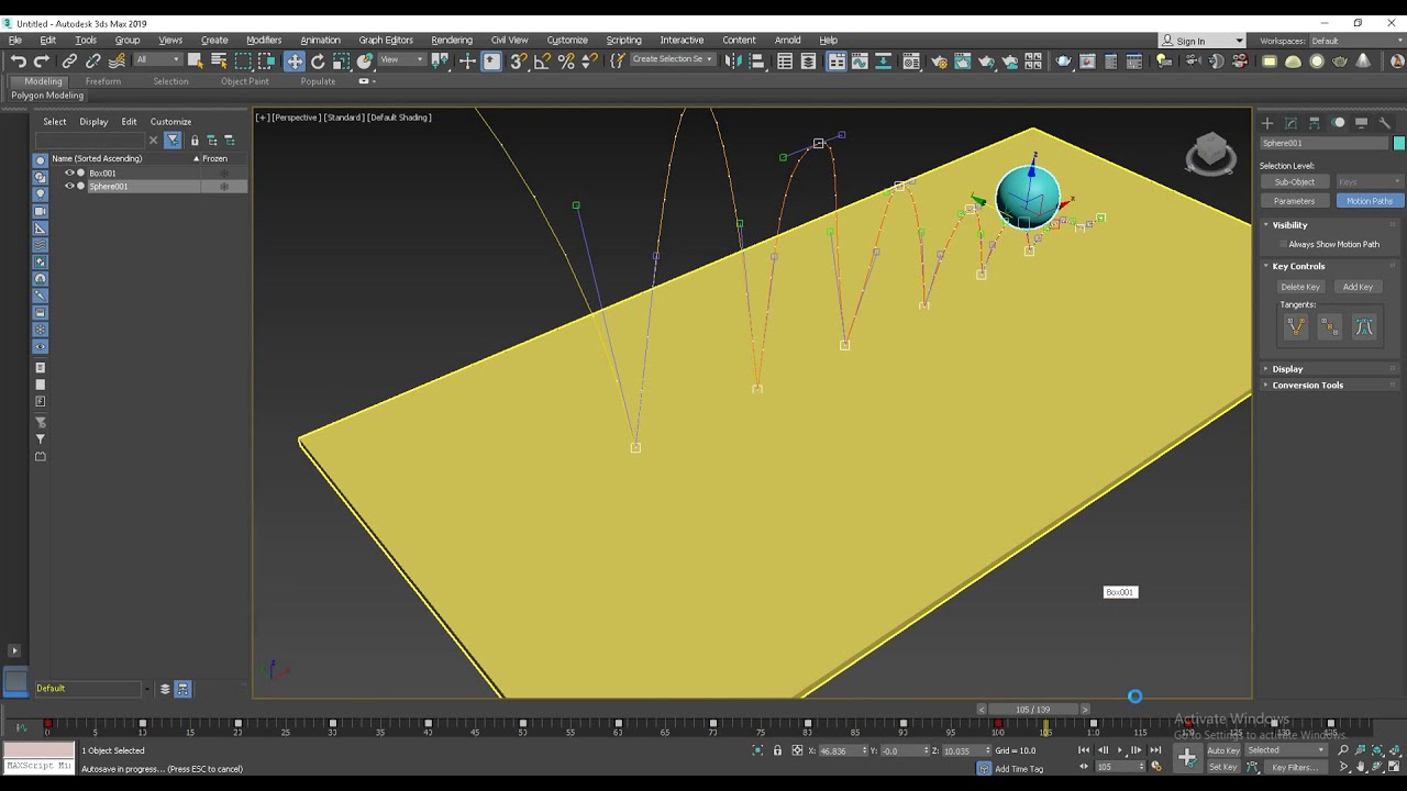How To Create Ball Bouncing Animation In 3ds Max