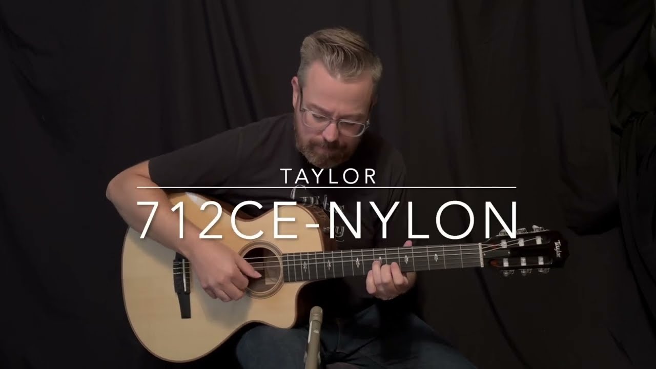 Taylor 712ce N Nylon String Guitar by Guitar Gallery