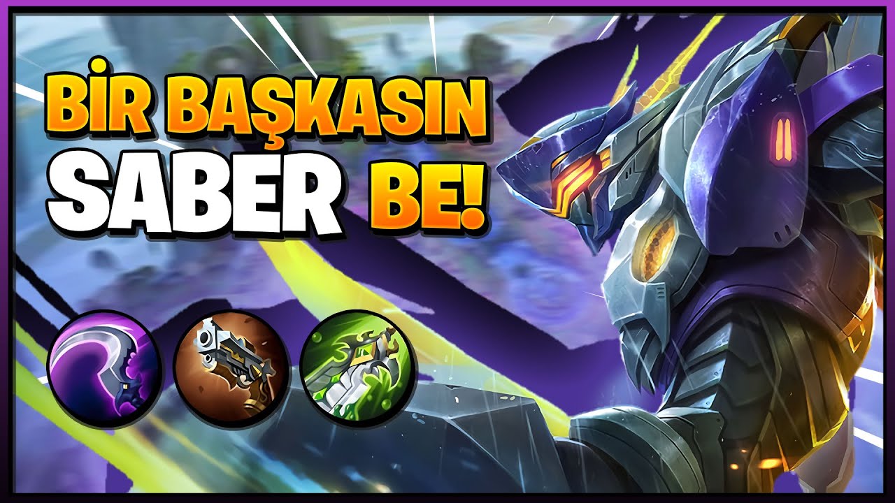 SABER 'DEN NEDEN NEFRET EDİLİYOR CEVABI İŞTE BU VİDEODA - Mobile Legends