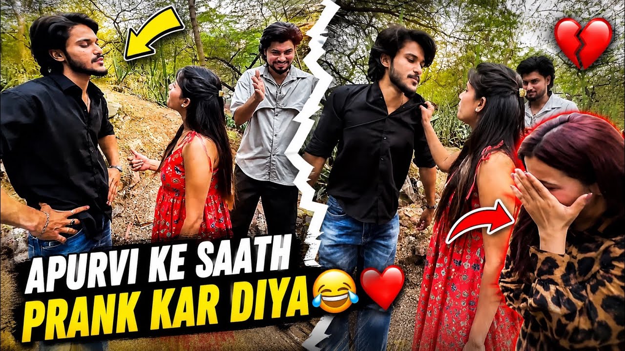 Apurvi Ke Saath Prank Kar Diya 😂❤️ #sameerkhan0926 #apurvikaur926_ #vlog 