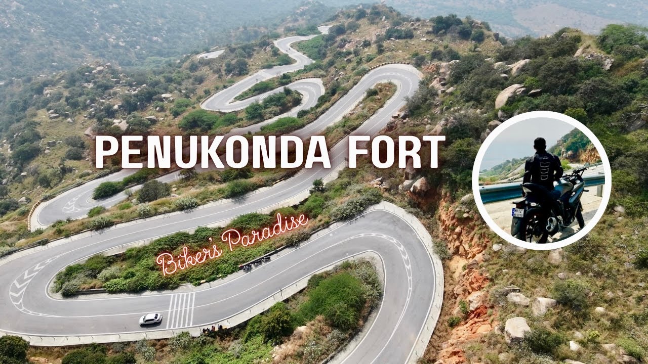 Bangalore to Penukonda Fort Bike Ride 🏍️| Perfect One Day Trip | NH-44 Adventure | Hidden history