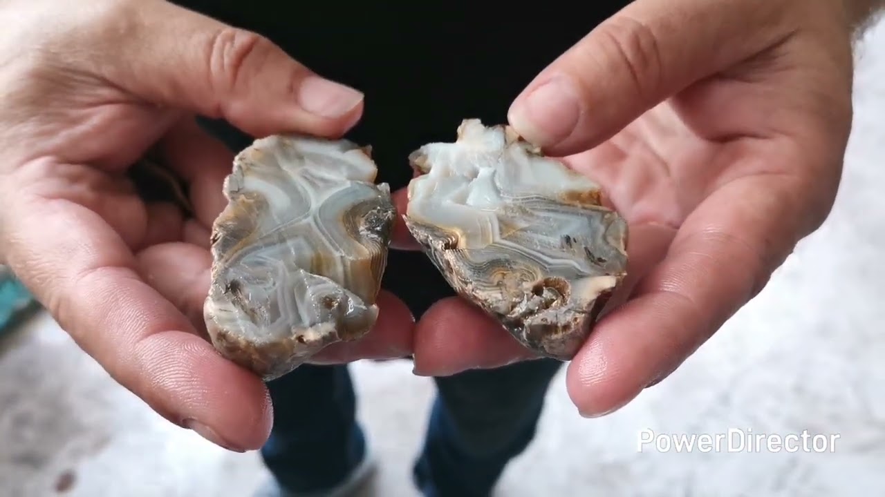 MineralienFranz TV. Rheinachat Schneiden und Polieren.