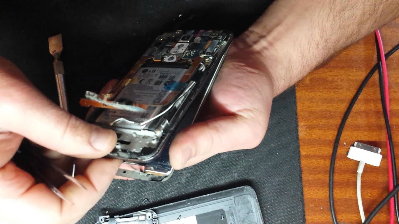 LG G2 D802 меняем дисплейный модуль