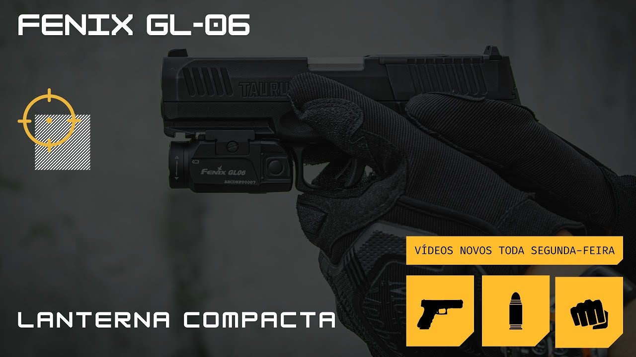 Fenix GL06 Lanterna para pistola compacta