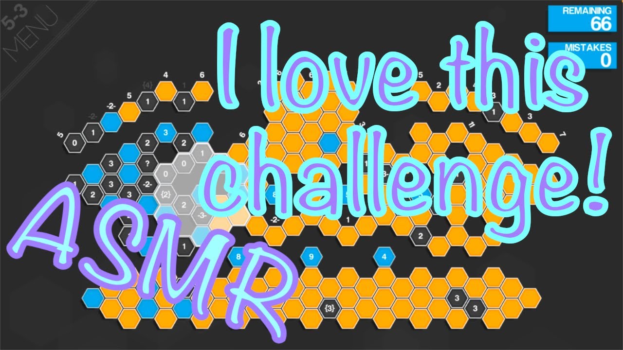 Whispered ASMR Puzzle Solving 🎧 ~ Hexcells Plus on Steam ~ Level 5-3