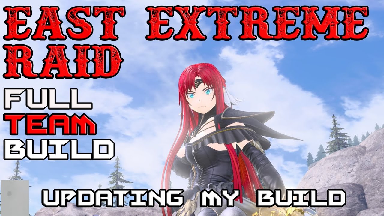 SWORD ART ONLINE ALICIZATION LYCORIS East Extreme Raid updating team build