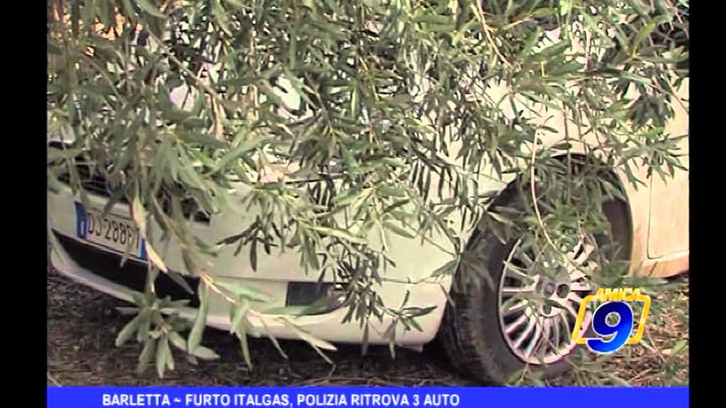 Barletta | Furto ITALGAS, polizia ritrova 3 auto