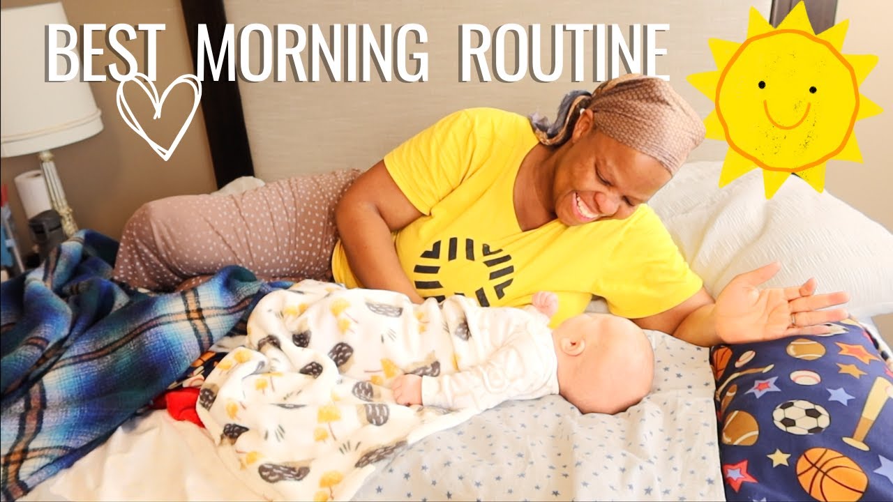 Morning Routine with a Newborn