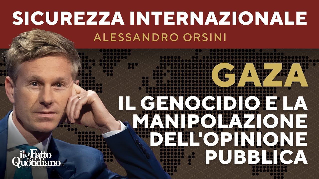 Gaza, il genocidio e la manipolazione dell'opinione pubblica