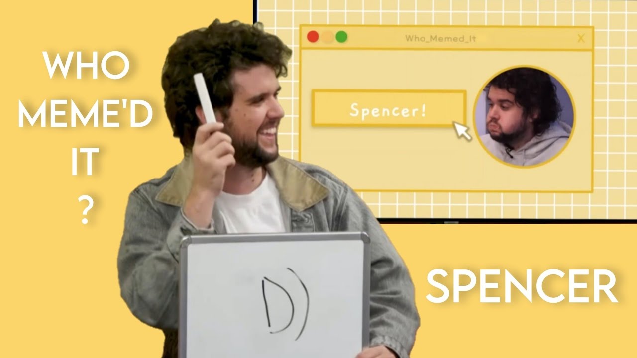 Smosh Who meme'd it but SPENCER memes ★