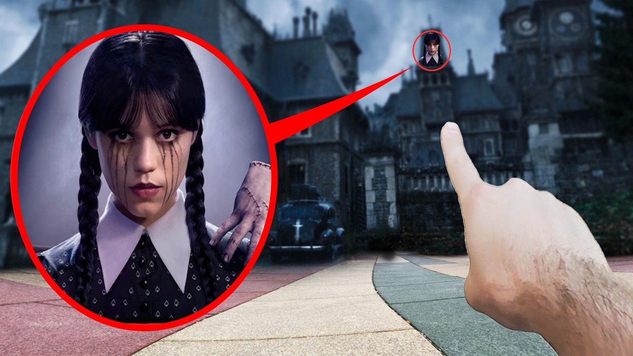 IF YOU SEE WEDNESDAY IN REAL LIFE - RUN! (Wednesday Addams on the street)
