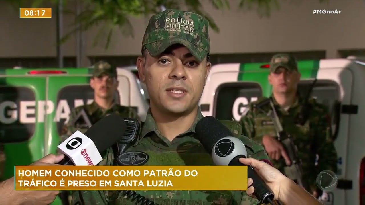 Polícia prende suspeito de ser "patrão do tráfico" na Grande BH