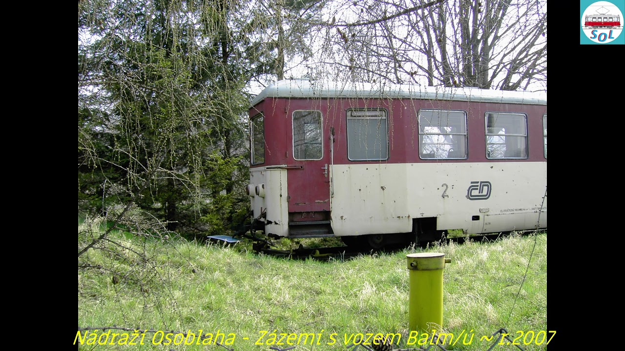 Trať Třemešná ve Slezsku - Osoblaha (ČD / SZD) v letech 2007 a 2021