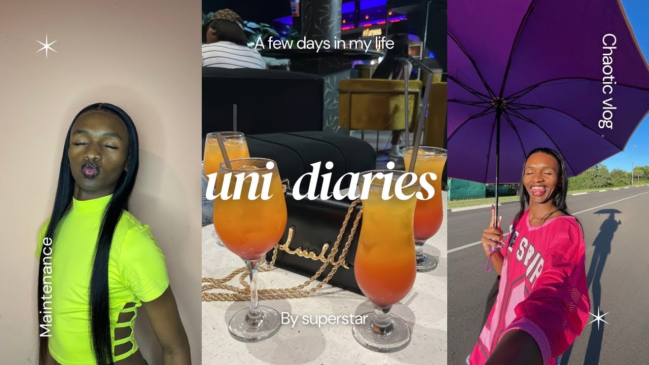Uni diaries | maintenance + new nails + campaign shoot + new res again + many more… 
