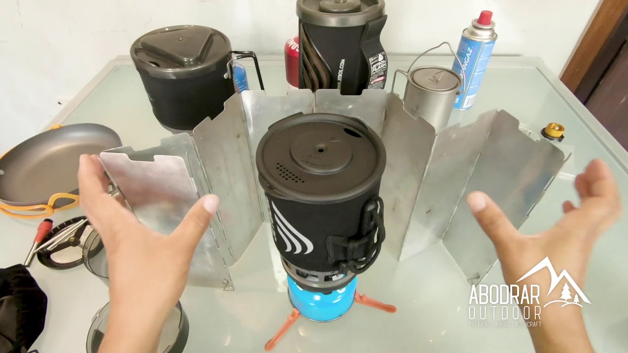 كيفية استخدام موقد Jetboil
