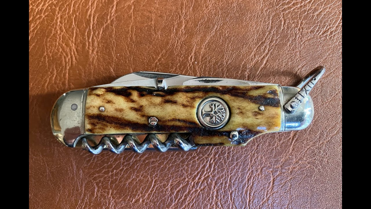Vintage Boker Camp Knife/ Sports Messer- The 
