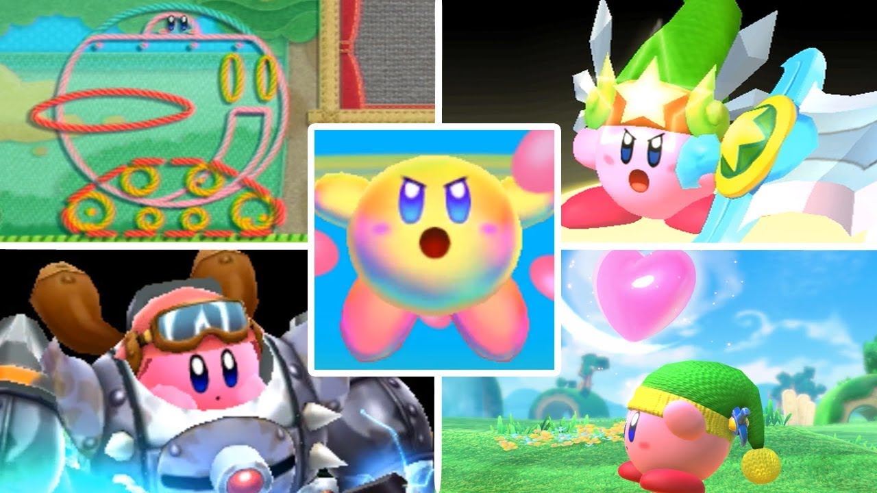 Evolution of Kirby Superpowers (2010 - 2018)