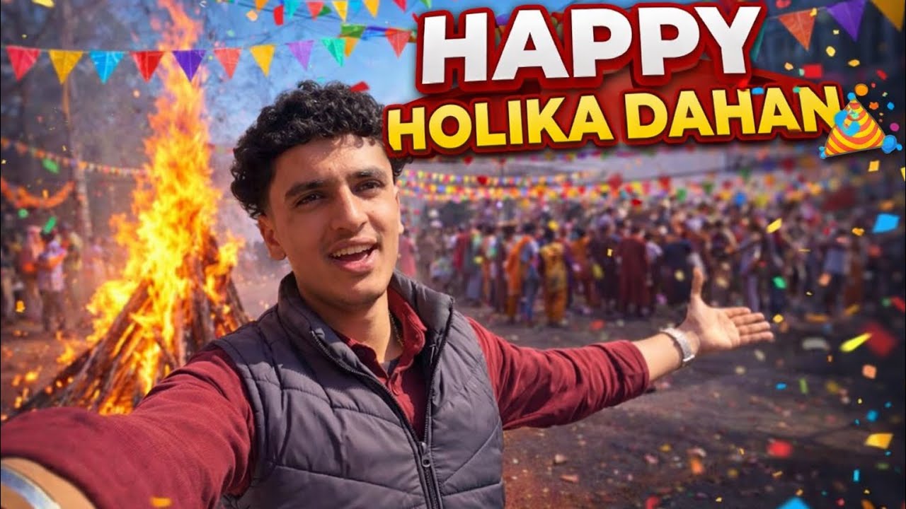 Happy holika dahan 🎉🫟