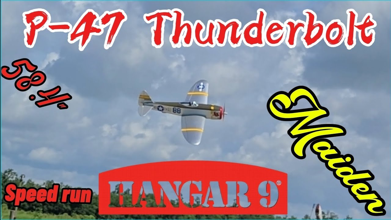 Flying the Fun Scale P-47 Thunderbolt 58.4