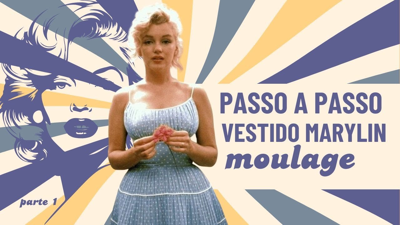 Tutorial de Costura: faça esse vestido da Marilyn Monroe passo a passo! 💃 I Parte 1