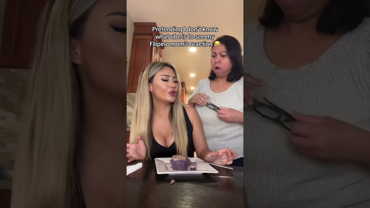 Pranking my Filipino mom by acting uncultured 🤣 #funny #food #filipino