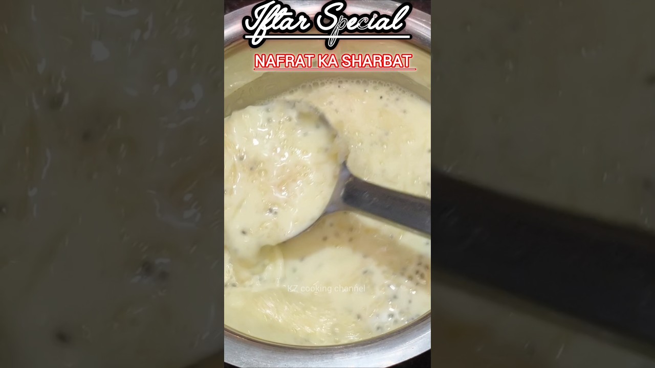 Iftar Special Nafrat Ka Sharbat | Nafrat Ka Sharbat 😋 #shorts