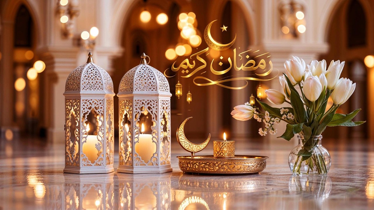Luxurious Ramadan Kareem Screensaver 🌙 رمضان كريم | Tv art 2026 خلفية شاشة متحركة في رمضان