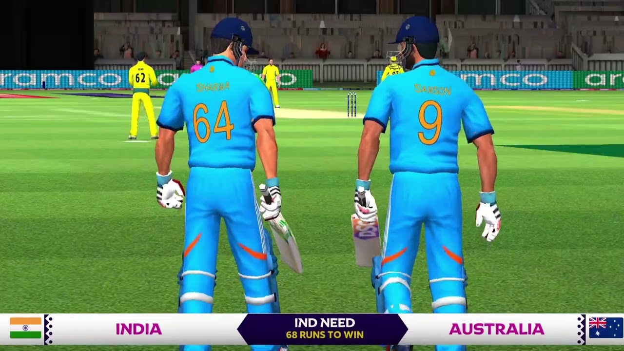 GAME CHANGER 5 4.1 NEW UPDATE GAMEPLAY||INDIA VS AUSTRALIA MATCH HIGHLIGHTS#cricket#gambhir#gill