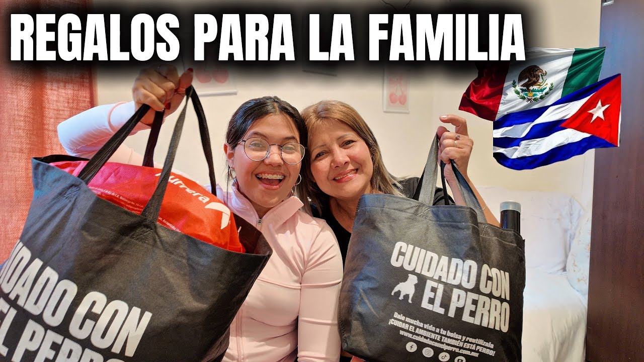 Todo esto le enviamos a nuestra familia 🇨🇺 desde México ￼🇲🇽