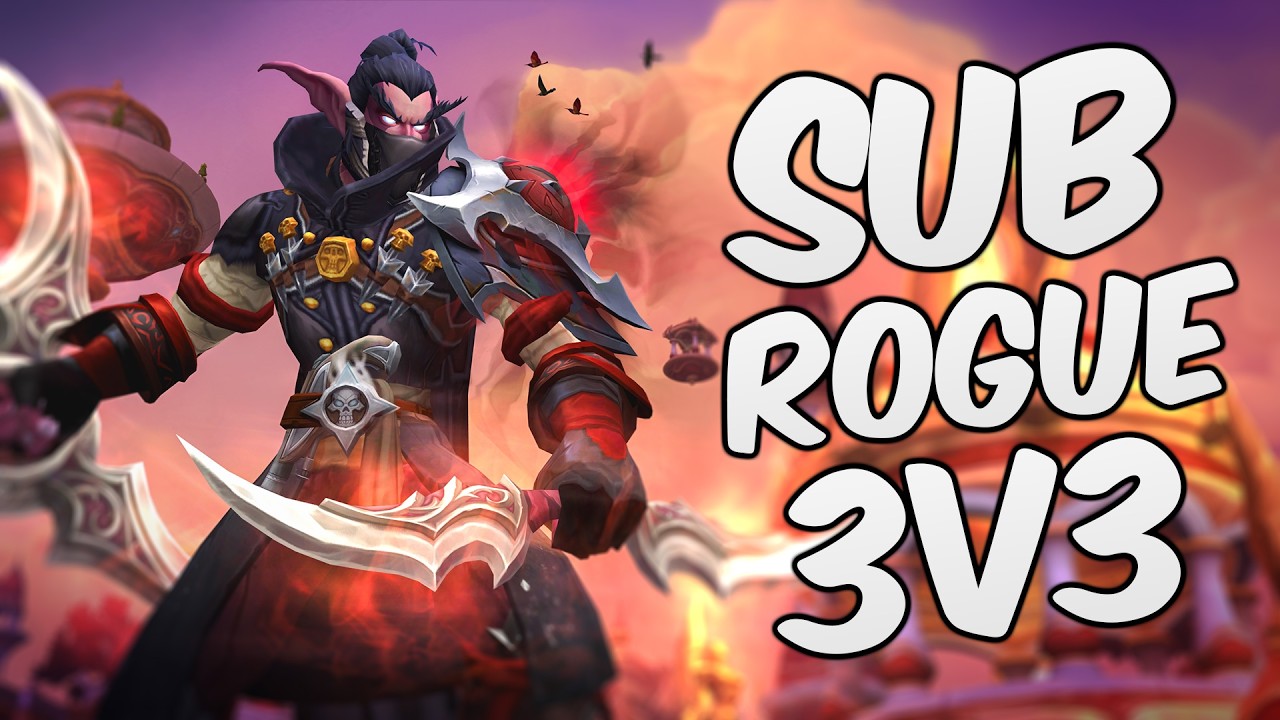 Sub Rogue PvP Midnight Season 1 3v3 Arena Gameplay