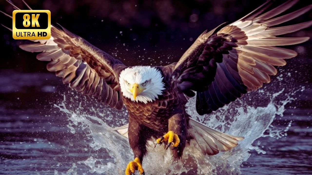 Eagle Eye | Majestic Rulers of the Sky | best eagle flying in 8k Vision HD