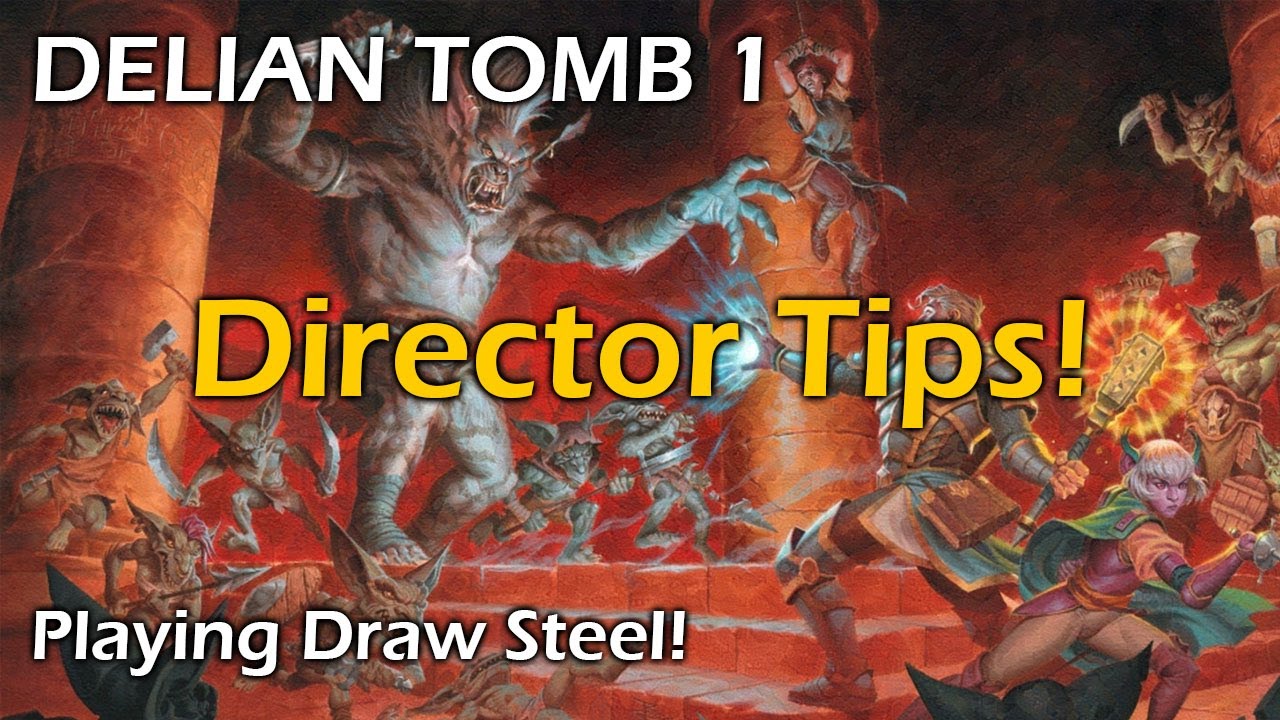 How to Run THE DELIAN TOMB Part 1 Into the Tomb