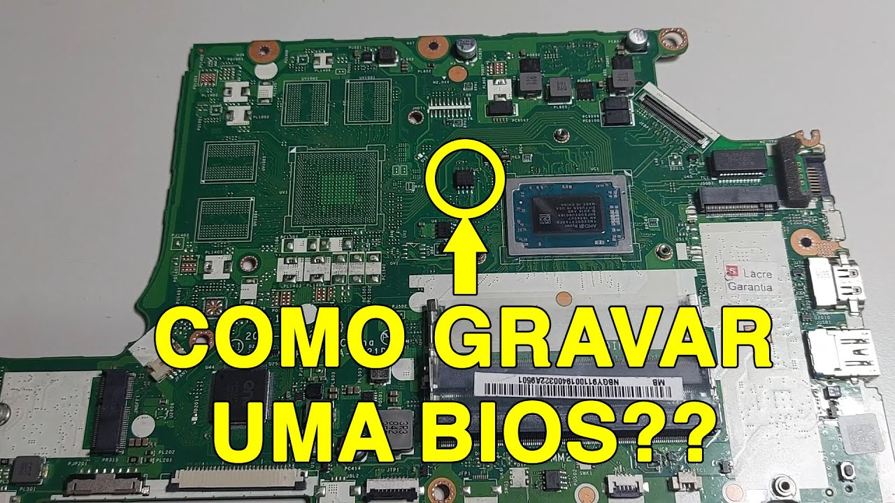 Como gravar uma BIOS de forma profissional.