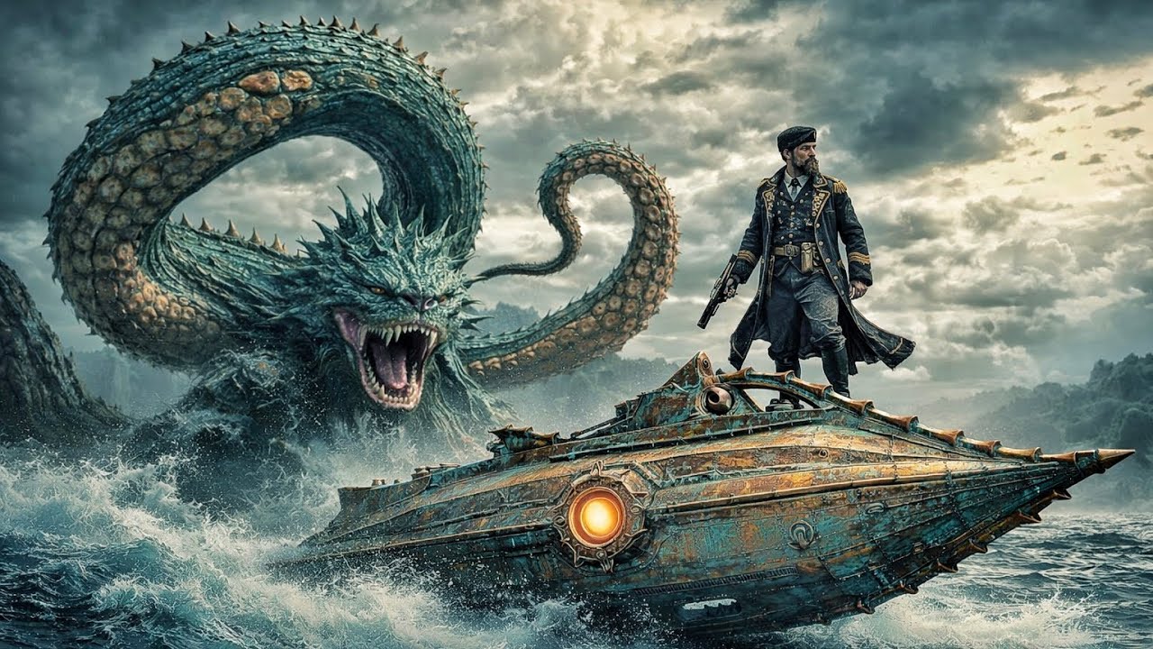 samundari rakshas… jisne kisi ko zinda nahi chhoda!Nautilus (1954) Movie Explanation 🔥🌊