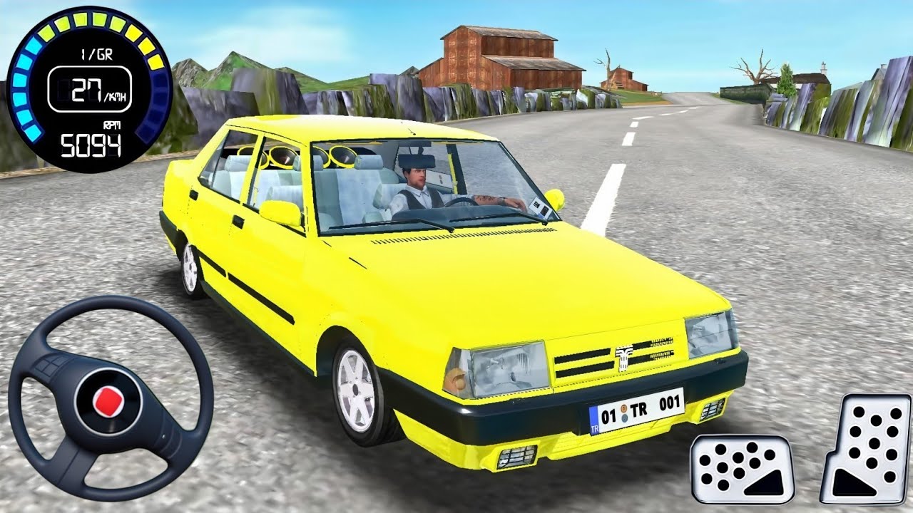 Tofaş Doğan Arabası Sürüş Simülatör Oyunu  - Doğan Simülatör #112 - Android Gameplay